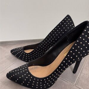 Mix No. 6 Black Studded Heels